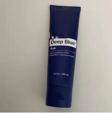 TERR Deep Blue Rub - 4 oz crème crème pour le visage lotion hydratante sans huile huile contrôle oge curcumine rafraîchissant apaisant