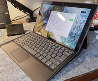 Lenovo Miix520 Tablette PC 2-en-1 à écran tactile Intel Core I5-8250U 8 Go de RAM 256 Go SSD avec résolution 2K 1920x1200 d'occasion