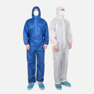 Customized Color Protection Suit Disposable Type 5/6 SMS Coverall