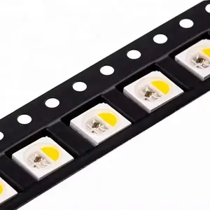 Addressable WS2812 SMD 5050 CIP LED, WS2812B-V5 RGB 5V untuk pencahayaan Strip dengan IC WS2811 tertanam Diode DC 5V