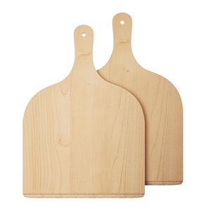 Set di 2 Paletta per <span class=keywords><strong>Pizza</strong></span> <span class=keywords><strong>in</strong></span> Legno, Spatola per <span class=keywords><strong>Pizza</strong></span> per Cuocere e Trasferire, Grande Tagliere <span class=keywords><strong>in</strong></span> Legno per Forno - Product Image 1