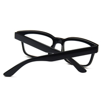 15942 Großhandel odm Retro großen quadratischen Rahmen Anti-Blaulicht blockierende optische Brille