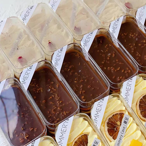 Hộp Đựng Mousse Tiramisu Bằng Nhựa Cứng <span class=keywords><strong>PS</strong></span> Hình Chữ Nhật Hộp Đóng Gói Bánh Ngọt Bánh Kem Siêu Trong - Product Image 4