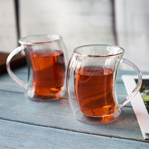 Taza de Café y Té de Doble Pared Creativa con Forma de Torre Inclinada de Pisa, Taza de Vidrio Aislada - Product Image 3