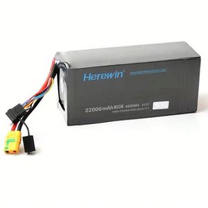 แบตเตอรี่ Herewin 16000MAH / 22000MAH 22.2V 6S 20C 1P ลิเธียม แบตเตอรี่สำหรับการป้องกันพืชทางการเกษตร แบตเตอรี่แรงดันสากล - Product Image 1