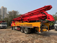 Camion pompe à béton diesel vertical 32m et horizontal 28m, productivité 120m/h, modèle 2024, qualité fiable