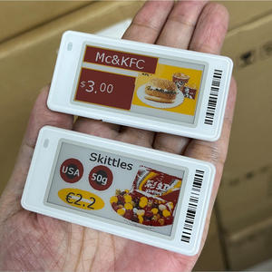 Manufacturer 2.13" Quad-Color E-Ink Screen Electronic Shelf Tag Low Power Wireless Esl Electronic Etiqueta Digital Free Sdk Api - Product Image 1