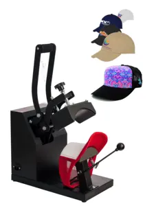 Machine d'estampage à chaud pour chapeau et capuchon, imprimante logo, estampage à chaud