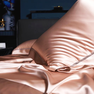 Soft 100% Silk Charmeuse Fabric <strong>Bedding</strong> Sheet Silk Pillow Case Silk <strong>Bedding</strong> <strong>Set</strong> With Oeko 100 Certification - Product Image 3