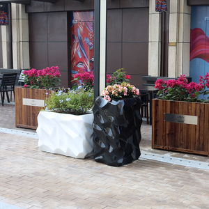 Grand <span class=keywords><strong>pot</strong></span> <span class=keywords><strong>de</strong></span> fleurs <span class=keywords><strong>XXL</strong></span> <span class=keywords><strong>de</strong></span> qualité supérieure en fibre <span class=keywords><strong>de</strong></span> verre, en forme d'animal, artistique, moderne, élégant, peint à la main, résistant à la corrosion - Product Image 5