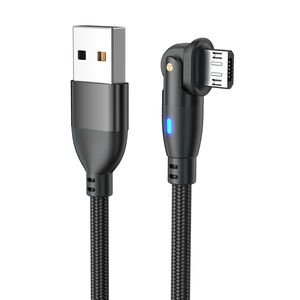 180 학위 L 모양 회전 충전 케이블 빠른 충전 회전 마이크로 usb c 케이블 프로모션 선물 - Product Image 3