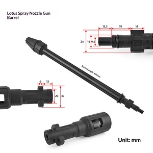 <span class=keywords><strong>Lance</strong></span> <span class=keywords><strong>de</strong></span> pulvérisation et pistolet haute pression pour nettoyage <span class=keywords><strong>de</strong></span> voitures, <span class=keywords><strong>de</strong></span> jardins et <span class=keywords><strong>de</strong></span> surfaces extérieures - Product Image 4