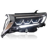 Ensemble de phares de voiture pour Toyota Prado 2018-2020 LC150 Full LED Head Lamps Auto Accessories Sequential Turn Signal