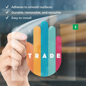 Adesivo Statico Personalizzato <span class=keywords><strong>per</strong></span> Finestre Senza Colla, Logo Aziendale Personalizzato, Decalcomania in Vinile, Adesivi Statici <span class=keywords><strong>per</strong></span> Vetri <span class=keywords><strong>per</strong></span> Decorazione Negozi - Product Image 6