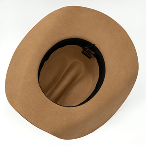 Vente en gros Plusieurs couleurs Printemps Extérieur Mode Western Large Bord 100% Laine Cowboy Fedora Chapeaux pour Femmes Top Chapeaux - Product Image 6