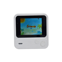 Imprimante thermique miniature 58 mm pour photos/voix/texte/images avec écran LCD et batterie rechargeable, machine d'impression sans fil AI