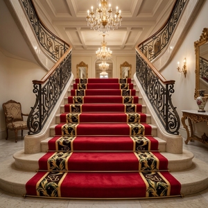 Tapis d'<span class=keywords><strong>escalier</strong></span> en laine, nouveau design, fabriqué en Chine - Product Image 6