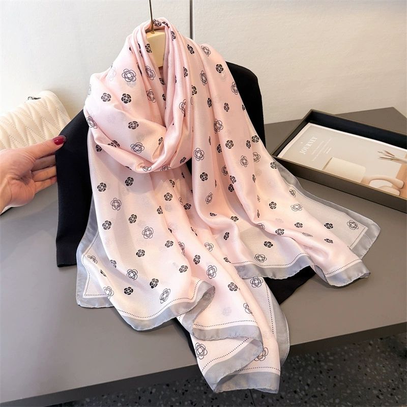 Wholesale Chiffon Silk Scarf Women Stoles Long Hijabs