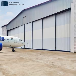 <span class=keywords><strong>Porte</strong></span> coulissante autoportante de grande taille à <span class=keywords><strong>prix</strong></span> d'usine, <span class=keywords><strong>porte</strong></span> d'hangar pour avions industriels - Product Image 2