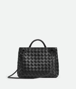 Bottega BV <b>Small</b> Andiamo Luxury Men's Mechanical Watch Supple Intrecciato Leather Signature Knot Detail <b>Sliding</b> Cross-body - Product Image 6