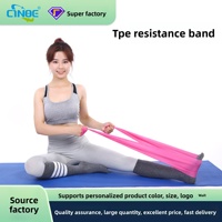 Nueva Banda de Resistencia de Yoga de TPE, Bucle de Resistencia para Glúteos, Correa de Yoga para Levantar Glúteos y Moldear el Cuerpo