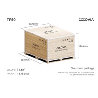 COCOVIA - Casa de Jardín de Aluminio de Instalación Manual, Oficina de Lujo Prefabricada, Cabaña Ecológica, Edificio de Oficinas Modular en Venta