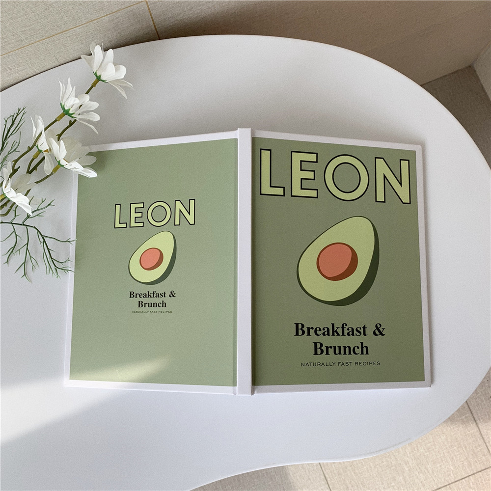 Libro de aguacate (70 hojas dentro ± en blanco) 24*18cm