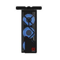 ALSEYE Petit ventilateur de refroidissement CPU noir 3 pièces 40 mm pour boîtier PC