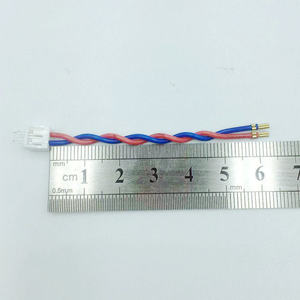 Kustom kawat tembaga timah disepuh JST konektor SCN-2P (jaket PVC) untuk perangkat elektronik kompak koneksi papan PCB - Product Image 6