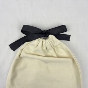 Wholesale Custom Logo Reusable Organic Cotton Jewelry Packaging Small Muslin Calico Canvas <b>Drawstring</b> <b>Pouch</b> Bag Craft - Product Image 3