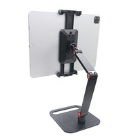 Support d'affichage de moniteur universel Portable support de montage de bureau de flux en direct et de photographie pour téléphones/tablettes/ordinateurs portables
