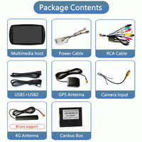 Reproductor de Video para Auto con Pantalla Android, 5G, WIFI, Car-play, Bluetooth 5.4 para Mercedes Benz Smart 453 Fortwo 2014-2020, Navegación GPS
