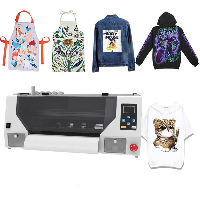 New High Quality Dtf Printing Machine Double Head XP600 I1600 I3200 30cm DTF Printer