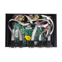 Ordinateur industriel sans ventilateur Core I3 I5 I7 6300U 7500U J1900 6COM RS232 RS485 LVDS 4G Lte IoT Linux Ubuntu Mini PC