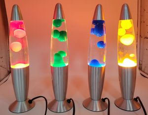 Liquid Motion Table <strong>Lamp</strong>, <strong>Lava</strong> <strong>Lamp</strong> with Wax in Clear Liquid, Dynamic Visual Sensory Light Novel Home Decoration - Product Image 3