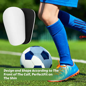 Espinilleras de fútbol con logotipo personalizado OEM, Correa deportiva para pierna, soporte para pantorrilla, manga de compresión para pantorrilla, espinillera, juego de manga para pantorrilla - Product Image 2