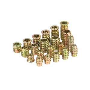 Écrous filetés à tête fraisée M6 M8 M10 du fabricant d'origine pour l'encastrement de meubles, norme nationale, électroplaqués, cinq couleurs - Product Image 4