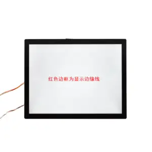 HMI ips tft LCD 디스플레이 모듈 풀 라미네이션 15 인치 임베디드 멀티 핑거 산업 용 용량 성 터치 스크린 패널 오버레이