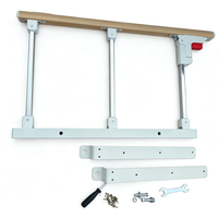 Barre d'appui latérale pour lit en forme de U anti-chute pour personnes âgées, poignée d'assistance pour lit de personne âgée, barre d'aide pour lit pour hôpital et soins à domicile