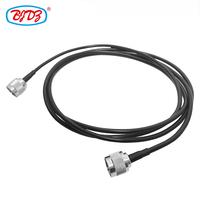 Prise mâle de Type N à faible perte directement en usine à prise mâle de Type N pour assemblage de câble d'extension coaxial RG223 RG-223 rf