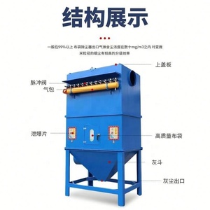 เครื่องกรองฝุ่นสำหรับโรงงานอุตสาหกรรม  เครื่องดูดฝุ่นสำหรับงานไม้ - Product Image 2