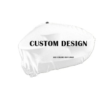 Housse de rétroviseur de voiture personnalisée en polyester éco-responsable avec drapeau national, fixation élastique et forme ronde pour voitures et SUV