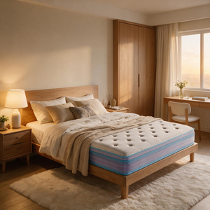 Matelas de luxe à ressorts ensachés et mousse à mémoire de forme, compressés sous vide, pour lits King et Queen Size – Vente en gros - Product Image 1