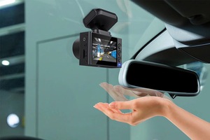 Dash Cam Nascosta Dual 4K con Foto Gestuale, WiFi, Schermo 2.4\", 3840*2160P 30FPS Ultra HD, Registratore Video DVR con GPS Magnetico - Product Image 4