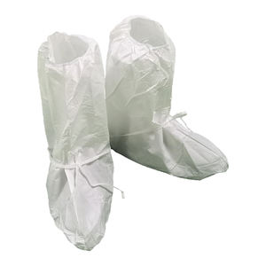 Penutup Bot Tahan Air Microporous Sekali Pakai Pabrik dengan Sol Anti-selip Penutup <span class=keywords><strong>Boot</strong></span> Panjang Non-Woven Nonslip - Product Image 5