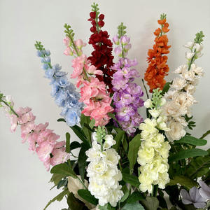 Delphinium in Seta all'Ingrosso, <span class=keywords><strong>Fiori</strong></span> Artificiali a Testa Singola, Bouquet Realistici al Tatto, Decorazioni per Hotel, Matrimoni e Casa, <span class=keywords><strong>Fiori</strong></span> in Grandi Quantità - Product Image 5