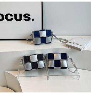 Fashion <b>patchwork</b> women's <b>bag</b>, denim and leather combination style - Product Image 1