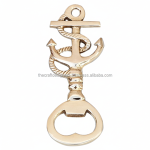 Abrebotellas de calidad superior hecho a mano, artículos de regalo coleccionables, artesanías de Metal, diseño de ancla de barco náutico, abridor de cerveza de champán - Product Image 1