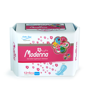 Serviettes hygiéniques de marque Fabricant de serviettes hygiéniques super <span class=keywords><strong>épaisse</strong></span>s pour femmes Serviettes hygiéniques jetables - Product Image 2