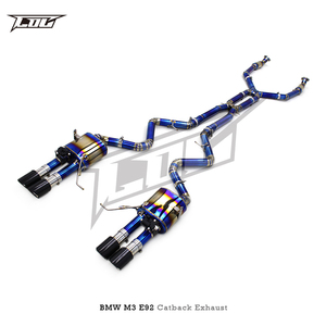 Sistema de <span class=keywords><strong>Escape</strong></span> Valvetronic BSK de Titanio Catback para <span class=keywords><strong>BMW</strong></span> M3 E90/E92/E93 V8 4.0 2008-2013, Nuevo Diseño, Tubo Medio Dual X de 2.5 Pulgadas - Product Image 6